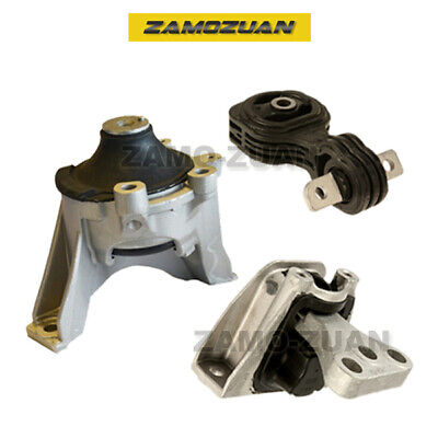 Engine Motor & Trans Mount Set 3PCS. 2007-2011 for Honda CR-V 2.4L for Auto.
