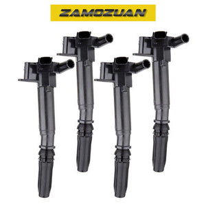 OEM Quality Ignition Coil Set 4PCS. 2010-2016 for Ford F150 F250 F350 Super Duty