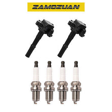 Load image into Gallery viewer, Ignition Coil &amp; Platinum Spark Plug 6PCS 1995-1999 for Toyota Paseo, Tercel 1.5L