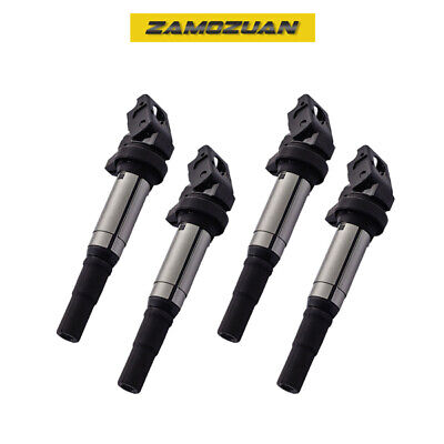 OEM Quality Ignition Coil Set 4PCS 2007-2016 for Mini Cooper, Countryman 1.6L L4