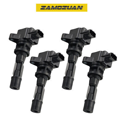 Ignition Coil Set 4PCS. 2008-2015 for Mazda 3 / Mazda 5 2.3L 2.5L L4, UF604
