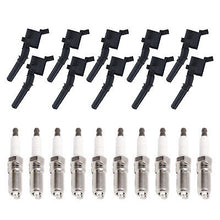 Load image into Gallery viewer, Ignition Coil &amp; Platinum Spark Plug 10PCS 1997-2017 for Ford / Mercury / Lincoln