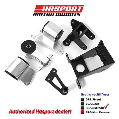 Hasport Stock Replacement Engine Mount Kit 2012-2015 for Civic Si FG4STK-88A