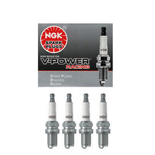 Load image into Gallery viewer, NGK V-Power Racing Spark Plug Set 4PCS. Nitrous Turbo Supercharged 5238 R5671A9