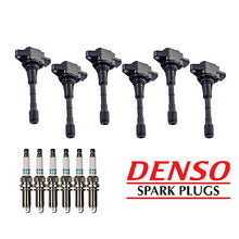 Load image into Gallery viewer, Ignition Coil &amp; Denso Iridium LL Spark Plug 6PCS for QX60/ Altima Maxima Murano