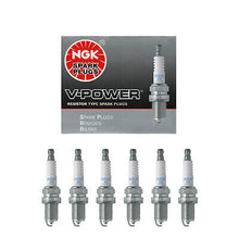 Load image into Gallery viewer, NGK V-Power Resistor Spark Plug Set 6PCS. 2756 BKR6E-11