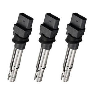 Ignition Coil 3PCS. 2004-2010 for Audi A3, Porsche Cayenne, Volkswagen EOS 3.2L