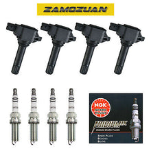 Load image into Gallery viewer, Ignition Coil &amp; NGK Iridium IX Spark Plug Set 4PCS. 2015-2018 for Subaru H4