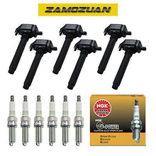 Load image into Gallery viewer, Ignition Coil &amp; NGK Platinum Spark Plug 6PCS 11-20 for Chrysler Dodge Jeep Ram