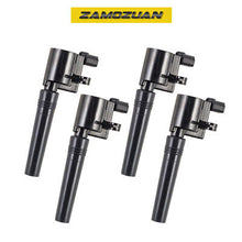 Load image into Gallery viewer, Ignition Coil 4PCS 2000-2006 for Ford, Lincoln, Jaguar 3.9L 4.0L 4.2L V8, FD506