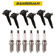 Load image into Gallery viewer, Ignition Coil &amp; Platinum Spark Plug Set 6PCS. 2006-2011 for Kia / Hyundai 2.7L