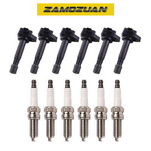Load image into Gallery viewer, Ignition Coil &amp; Platinum Spark Plug 6PCS. 2009-2015 for Acura / Honda 3.5L 3.7L
