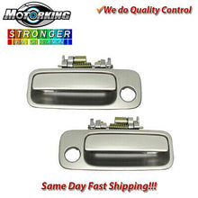 Load image into Gallery viewer, Exterior Door Handle Front L &amp; R Set 2PCS 1997-2001 for Toyota Camry 1C8 Silver