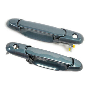 Exterior Door Handle Front L & R 2PCS. 98-03 for Toyota Sienna 8N7 Sailfin Blue
