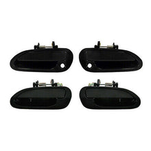 Load image into Gallery viewer, Exterior Door Handle Set 4PCS. 98-02 for Honda Accord Sedan Non-Painted Black