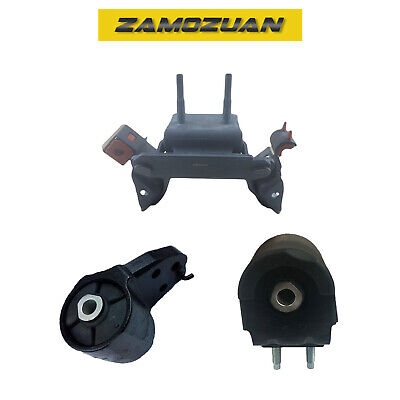 Front Left & Right Engine & Trans Mount Set 3PCS. 2009-2013 for Ford F-150 4WD