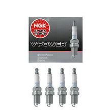 Load image into Gallery viewer, NGK V-Power Premium Copper Spark Plug Set 4PCS. 91-08 for Audi BMW VW 4644 BKR7E