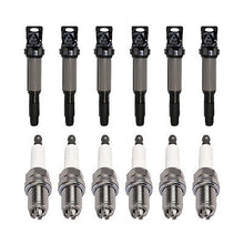Load image into Gallery viewer, Ignition Coil &amp; Platinum Spark Plug 6PCS 2002-2006 for BMW 320i 325Xi 525i X3 Z4