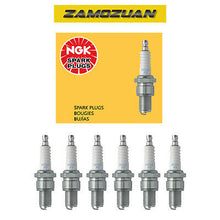 Load image into Gallery viewer, NGK Standard Spark Plug Set 6PCS. 3961 BR8ES SOLID
