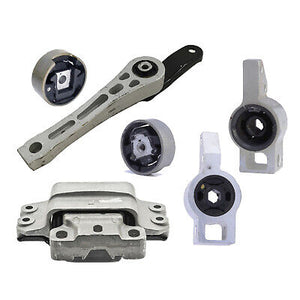 Engine & Trans Mount Set 6PCS. 2006-2009 for Volkswagen Rabbit 2.5L Hatchback