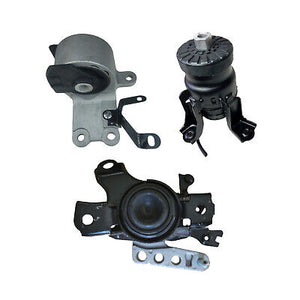 Front & R Engine & Trans Mount 3PCS 2018-2023 for Toyota Camry Avalon 2.5L FWD