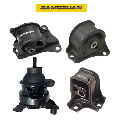 Engine & Trans Mount Set 4PCS. 1997-2001 for Honda Prelude 2.2L for Auto.