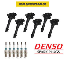 Load image into Gallery viewer, Ignition Coil &amp; Denso Iridium Spark Plug 6PCS Set for Porsche 911 Boxster Cayman
