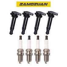 Load image into Gallery viewer, Ignition Coil &amp; Platinum Spark Plug Set 4PCS. 2006-2011 for Dodge Hyundai Kia L4