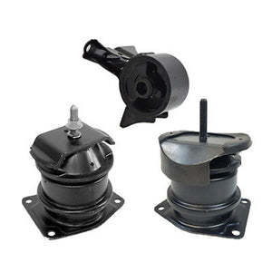 Front & Rear Engine Mount 3PCS - Hydr. w/ Vacu. 1998-2002 for Honda Accord 3.0L