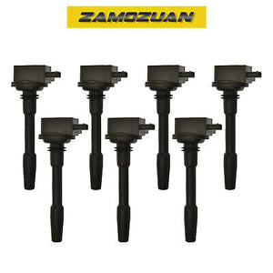 Ignition Coil 7PCS. 2018-2020 for Ford F-150 Mustang 5.0L V8, UF835 JR3Z12029A
