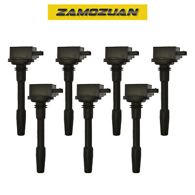 Ignition Coil 7PCS. 2018-2020 for Ford F-150 Mustang 5.0L V8, UF835 JR3Z12029A