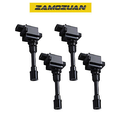 Ignition Coil Set 4PCS 1995 for Mazda Millenia 2.3L V6 4-Pins, UF260 7805-3454