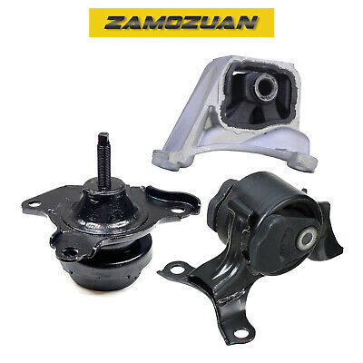 Engine & Trans Mount Set 3PCS. 2003-2006 for Honda Element 2.4L for Manual.