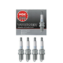 Load image into Gallery viewer, NGK V-Power Premium Copper Spark Plug Set 4PCS. 6953 BKR5E-11