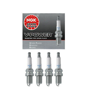 NGK V-Power Premium Copper Spark Plug Set 4PCS. 6953 BKR5E-11