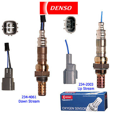 Denso Oxygen Sensor Up&Down Stream 2PCS 95-97 for Toyota Corolla/Geo Prizm 1.6L