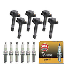 Load image into Gallery viewer, Ignition Coil &amp; NGK Spark Plug 6PCS. 2008-2017 for Acura Honda Accord Odyssey V6