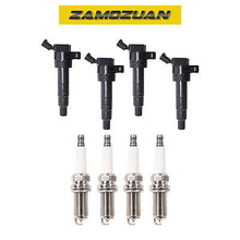 Load image into Gallery viewer, Ignition Coil &amp; Platinum Spark Plug 4PCS 2009-2015 for Hyundai/ Kia 2.0L 2.4L L4