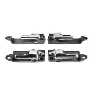Interior Door Handle Set 4PCS. 2006-2011 for Ford Fusion/ Mercury Milan, Chrome