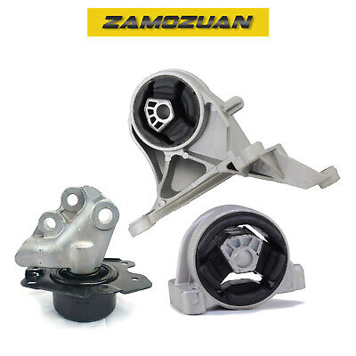 Trans Mount Set 3PCS 07-09 for Chevrolet Equinox/ Pontiac Torrent 3.4L for Auto