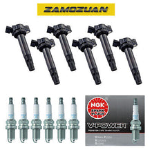 Load image into Gallery viewer, Ignition Coil &amp; NGK Spark Plug 6PCS. 04-10 for Toyota Camry Solara Sienna UF506