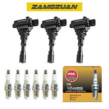 Load image into Gallery viewer, Ignition Coil &amp; NGK Spark Plug 6PCS 2003-2006 for Kia Sorento 3.5L UF431 7090