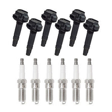 Load image into Gallery viewer, Ignition Coil &amp; Platinum Spark Plug 6PCS 2007-2012 for Ford Lincoln Mercury 3.5L