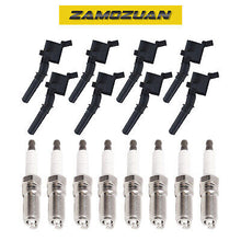 Load image into Gallery viewer, Ignition Coil &amp; Platinum Spark Plug 8PCS. 1997-2017 for Ford, Mercury, Lincoln