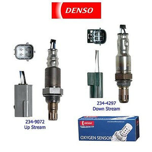Denso Oxygen Sensor Up&Down Stream Set 2PCS for 2007 Nissan Frontier 4.0L/etc.