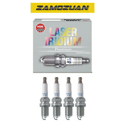 NGK Laser Iridium Spark Plug Set 4PCS. 93-12 for Lexus Scion Toyota 4589 IFR6T11