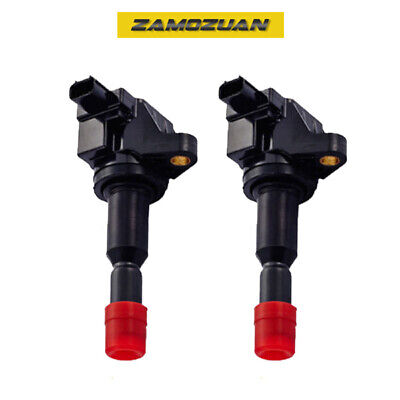 OEM Quality Ignition Coil Set 2PCS. 2009-2016 for Honda CR-Z, Fit 1.5L L4 UF-626