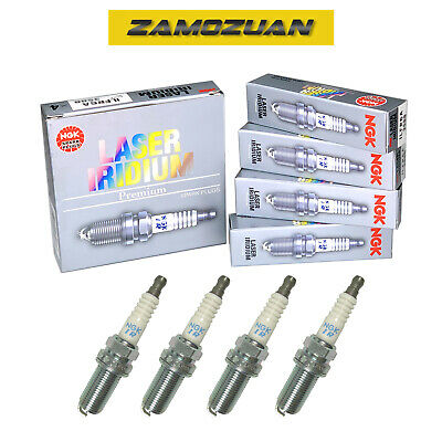 NGK Laser Iridium Spark Plugs Set 4PCS 2003-2011 for Mercedes-Benz ILFR6A 3588