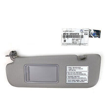 Load image into Gallery viewer, Genuine Left Driver Side Sun Visor 2011-2015 for Hyundai Elantra 852103X000TX