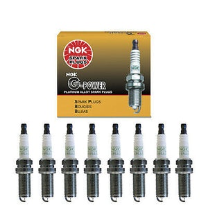 NGK G-Power Platinum Spark Plug Set 8PCS. 5018 LFR5AGP